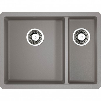 Мойка OMOIKIRI KATA 55-2-U-GR Artgranit/Leningrad Grey Мойка OMOIKIRI KATA 55-2-U-GR Artgranit/Leningrad Grey