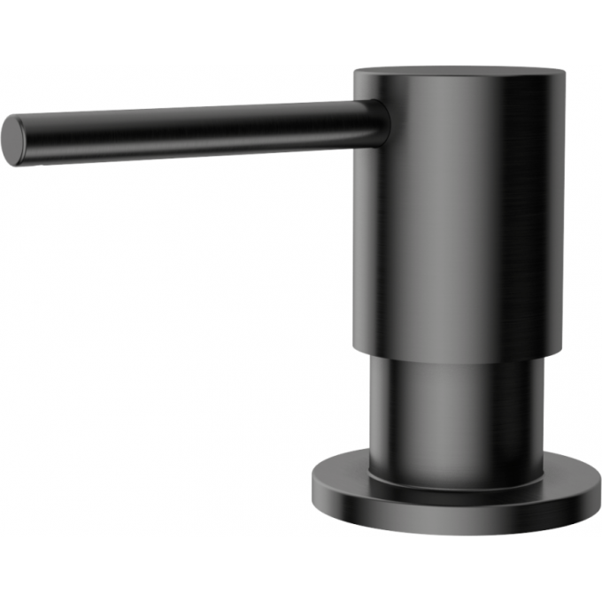 Дозатор для моющего средства OMOIKIRI OM-08-GM латунь/вороненая сталь 4995086