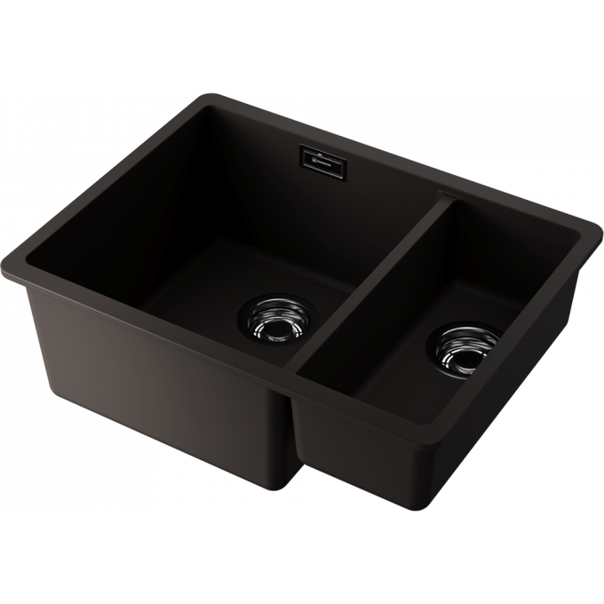 Мойка OMOIKIRI KATA 55-2-U-ES Artgranit/эспрессо 4997500