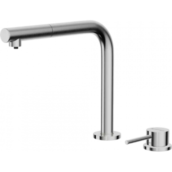 Смеситель OMOIKIRI NARA 2 PLUS-S-BN латунь/нержавеющая сталь